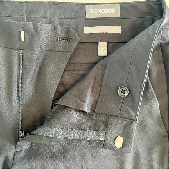 Bonobos Italian Wool Suit in Navy Slim Fit Jacket 38S slim pants 32x 27.5 slim - Picture 9 of 13